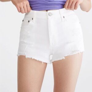 Areopastle Vintage Denim Shorty Shorts